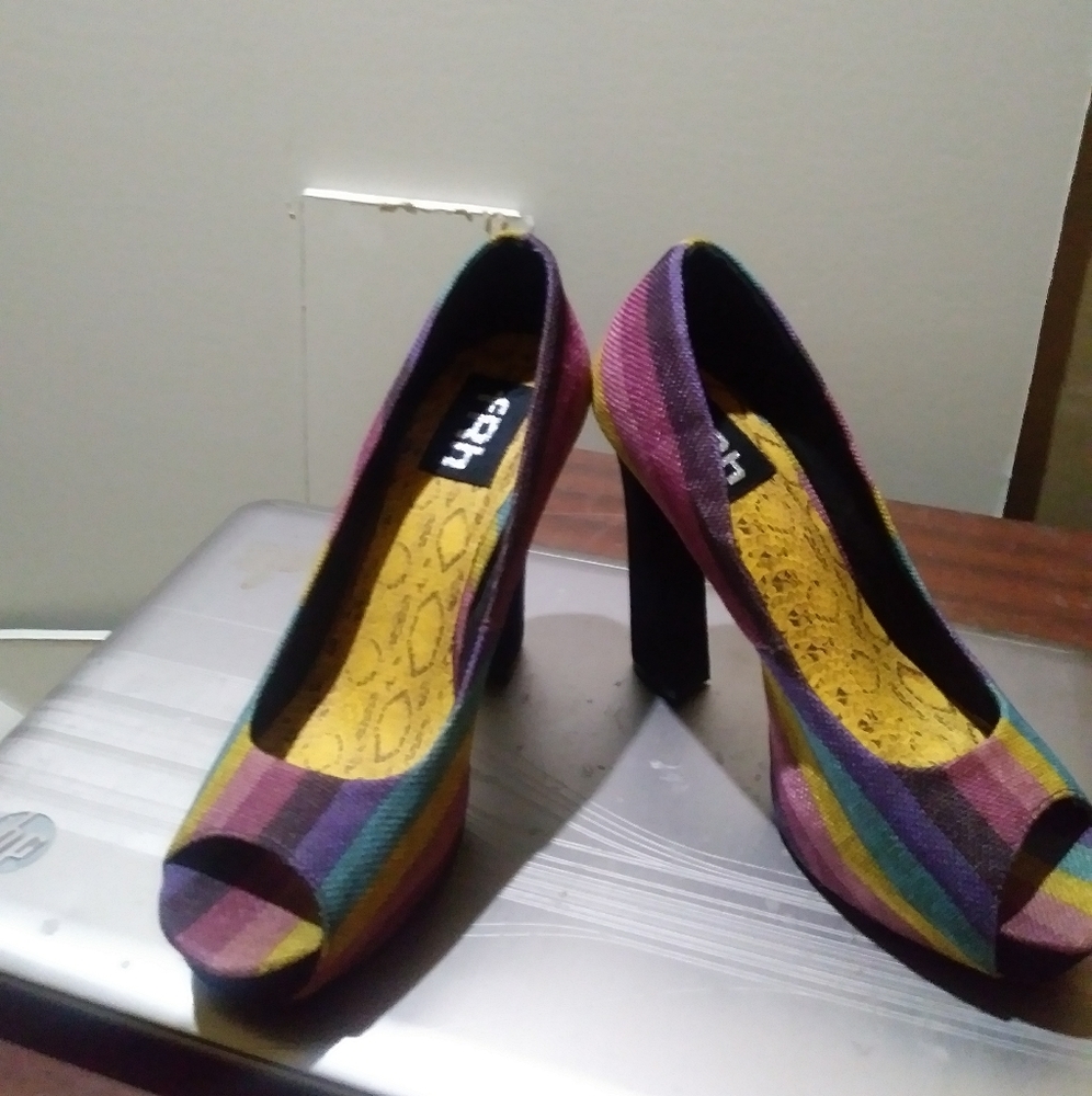 Rainbow Heels